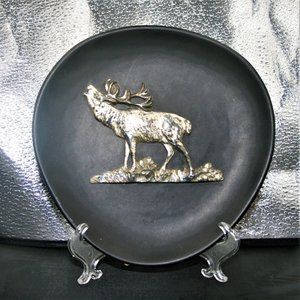 Elk Wall Hanging Plate